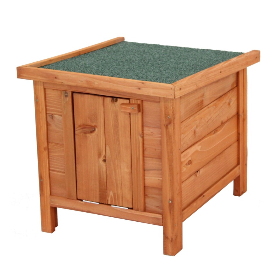 image 1 of Oypla Tortoise Guinea Pig Cat Rabbit Hutch House 400x490x430mm