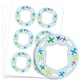 image 1 of Planes Design Round Stickers 88mm - Sheet of 6
