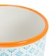 image 4 of Nicola Spring Hand-Printed Plant Pot - 14cm - Blue Blue