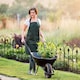 image 2 of Outsunny 5PCs Decorative Garden Fencing Metal Border Edging