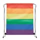 image 2 of MidOcean Bow RPET Drawstring Bag - Multicoloured - One Size Multi