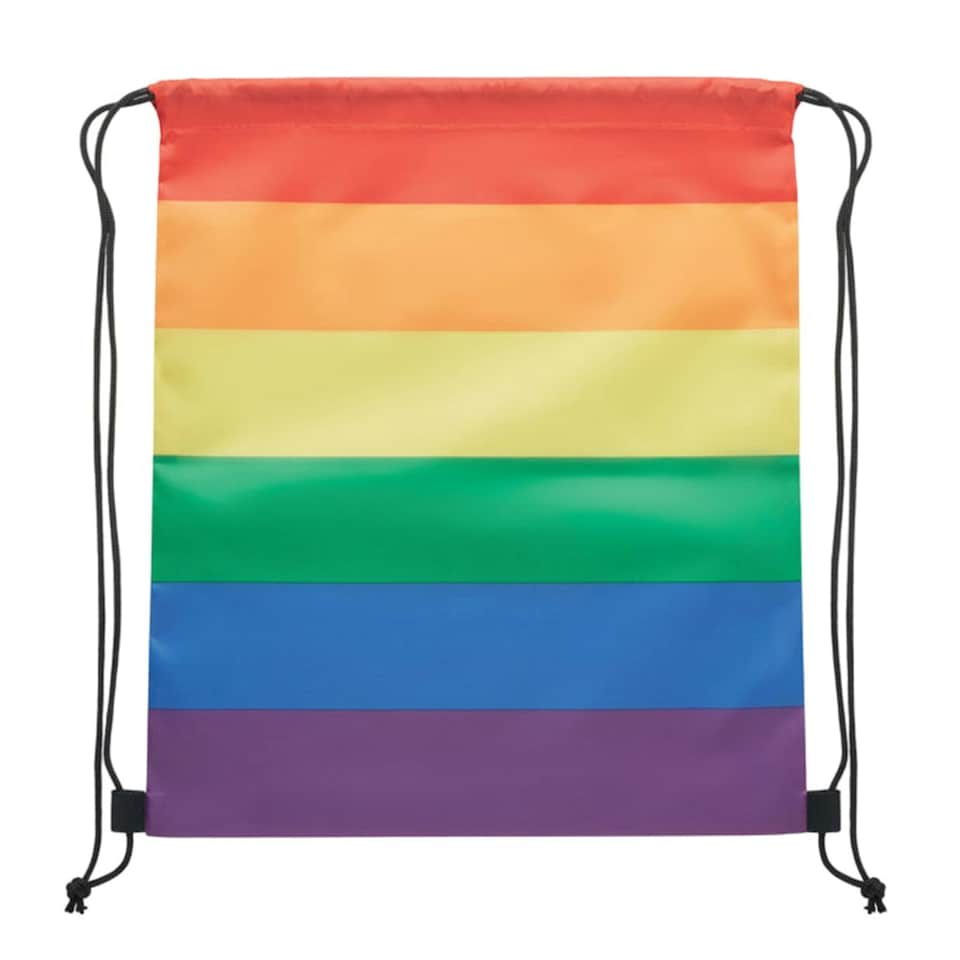 image 1 of MidOcean Bow RPET Drawstring Bag - Multicoloured - One Size Multi