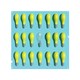 image 1 of Yellow Bulbs Splash Back | White
