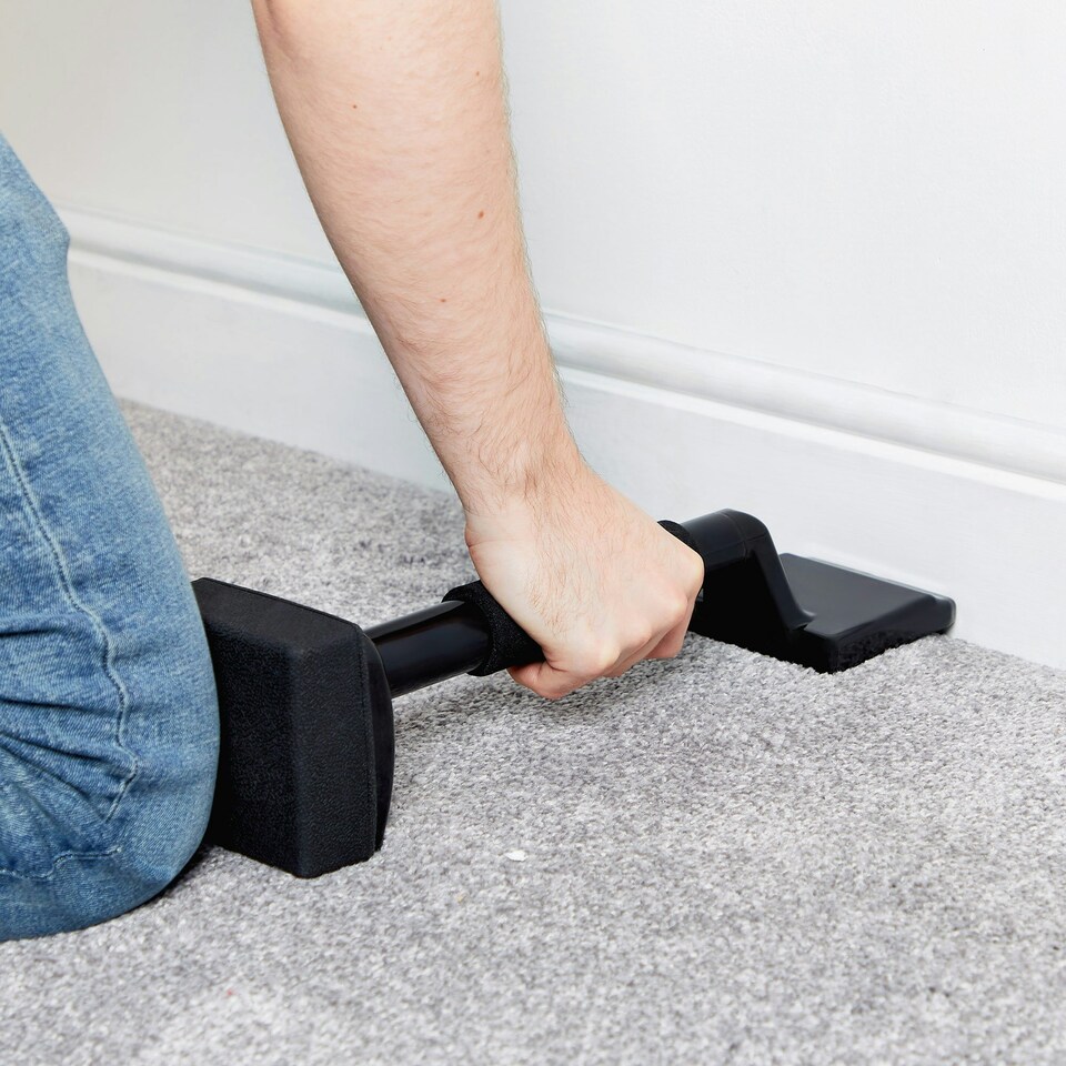 image 1 of VonHaus Carpet Stretching Kit with Knee Kicker and Accessories