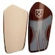 image 3 of West Ham United FC Childrens/Kids Crest Slip-In Shin Guards - Claret Red/Sky Blue - 7-9 Years