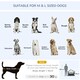 image 4 of PawHut 91cm Foldable Pet Carrier Bag Soft Travel Dog Crate for Large Dogs Grey