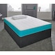image 3 of Coil Sprung Hybrid Mattress - Medium Soft Comfort, Cooltouch Breathable Cover | Blue | King