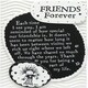 image 1 of Friend Magnet with Easel Back Keepsake Birthday, Holiday, or Thinking of You Gift