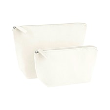 Bagbase Felt Accessory Bag - Soft White - 16cm x 12.5cm x 6cm White