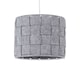 image 1 of Warner - Grey Felt Weave Easy Fit Pendant Shade | Grey | Medium | 1