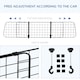 image 2 of PawHut Heavy Duty Pet Dog Car Barrier Adjustable Ventilated Mesh Wire Guard