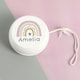 image 1 of Personalised Rainbow White Wooden Yoyo