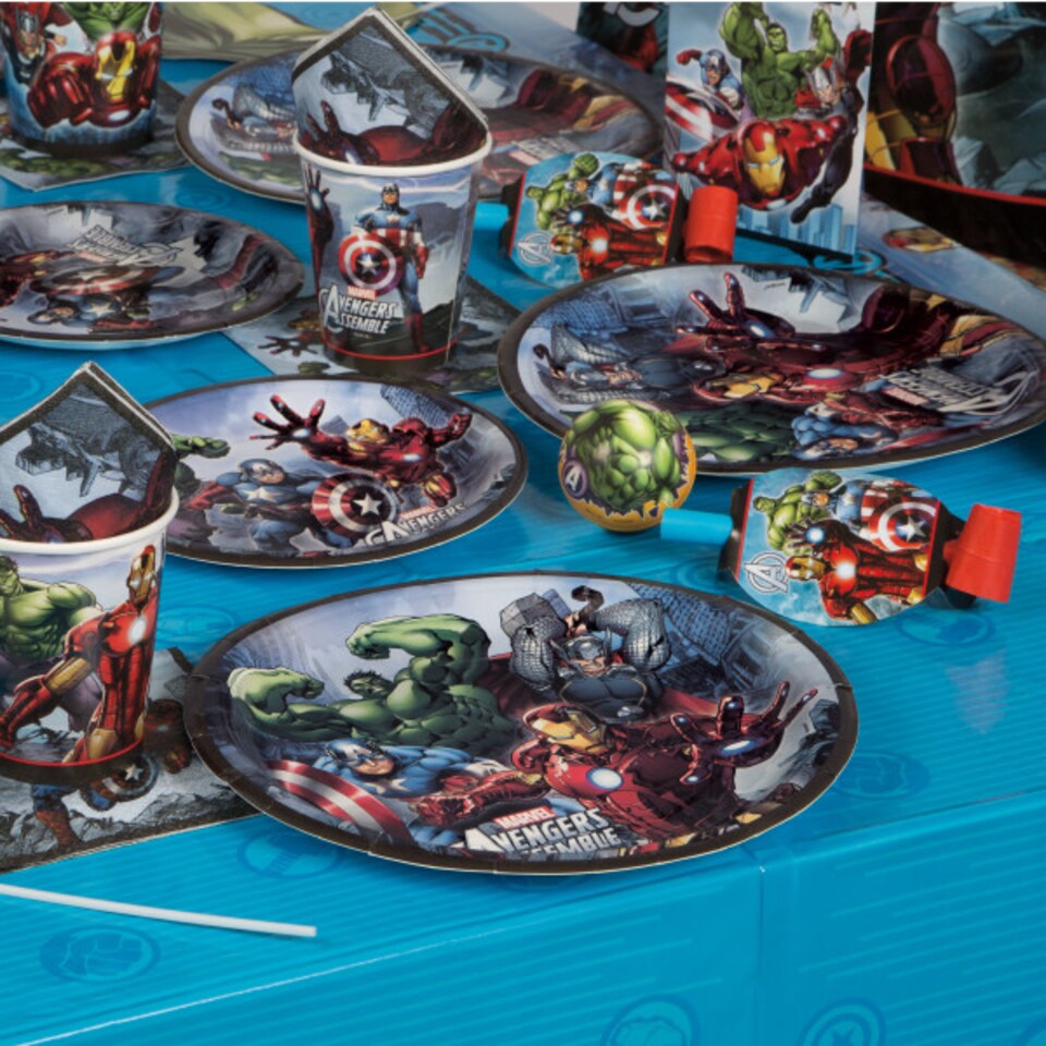 image 1 of Avengers Party Gift Tote Bag 13" x 11"