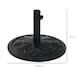 image 7 of Outsunny 13KG Round Parasol Base Heavy Duty Cement Stand Umbrella Holder Garden