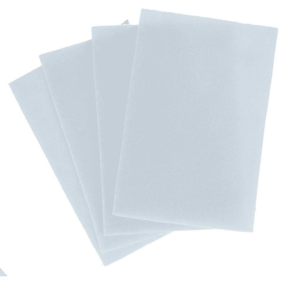 image 1 of Shires Horse Bandage Pads (Pack of 4) - White - 11in x 16in