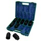 image 1 of 9pc Metric MM Deep Impact Thin Walled Hub Nut Sockets 12 Sided 29 - 38mm