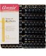image 2 of Annie Snap-On Rollers Size Medium 12 Count Black 1012 12 Medium Rollers / Black