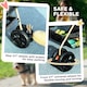 image 6 of PawHut 3-in-1 Pet stroller with Detachable Carrier for Mini Dogs, Black
