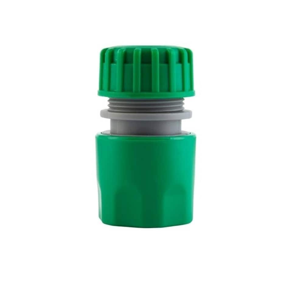 image 1 of SupaGarden Female Hose Fitting - Dark Green - 133mm x 77mm x 40mm