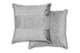 image 1 of Melia Cushion Cover Grey | Grey | Grey