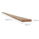image 5 of Snowdon Timber Reject Untreated 4x1inch Eased Edge PAR Timber (T) 18mm (W) 90mm (L) 2.4m - 15 Pack