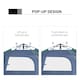 image 4 of Outsunny Family Pop-Up Camping Tent W/ Removable Waterproof Rainfly, Storage Bag