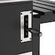 image 4 of Woodland Grill Heavy Duty Charcoal BBQ Grill with Foldable Side Shelves, Black - OC01CBQ5032 | Black | 1