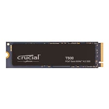 Crucial T500 1TB M.2 PCIe 4.0 Micron 3D TLC NAND Solid state drive - NVMe - Black CT1000T500SSD8 - 649528939241