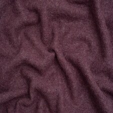 Minerva Core Range Wine 100% Pure Boiled Wool Coating Fabric for Dressmaking, 140cm / 55" Wide - per metre