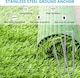 image 4 of Garden Pegs 100 x 6''/150mm U-shaped multi-purpose galvanised steel Garden Securing Pegs | Silver