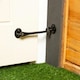 image 5 of Hammer & Tongs Rustic Cabin Hook and Eye - W165mm - Black