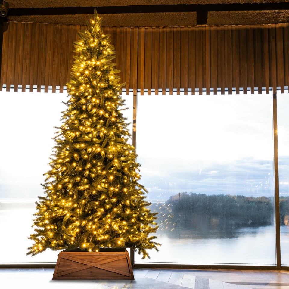 image 1 of Christmas Tree World  10ft/300cm  Ultra Devonshire - White/Warm White LEDs