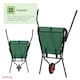 image 6 of Oypla Lightweight Folding Garden Wheelbarrow Foldable Wheel Barrow