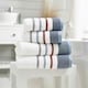 image 1 of Portland Ultrasoft Modern Cotton Rich Absorbent Towels Blue | Blue | Hand towel