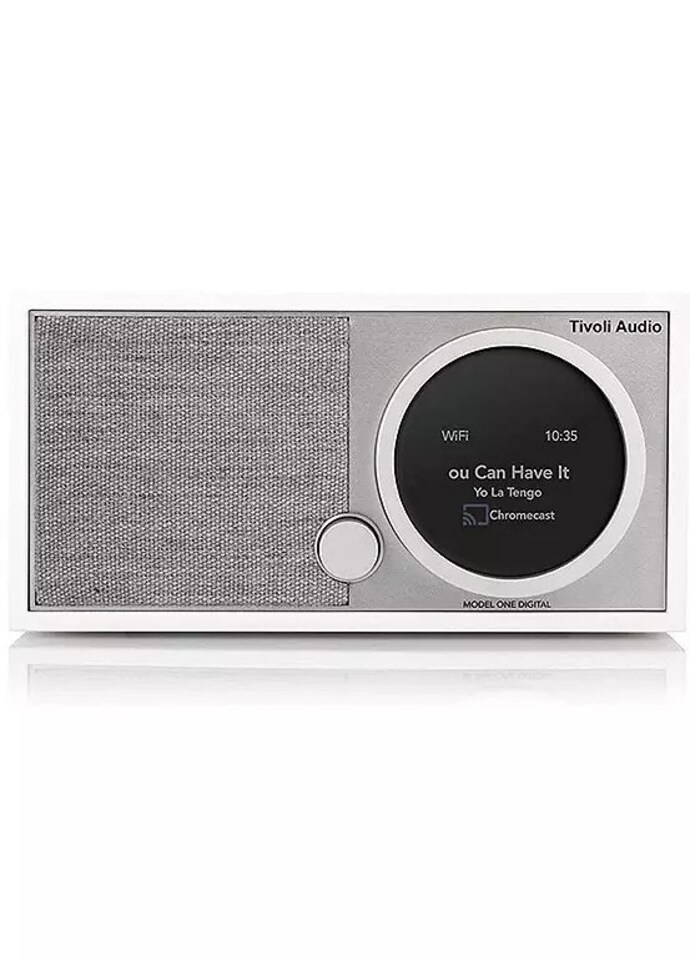 image 1 of Tivoli Audio Model One Digital Generation 2 Wi-Fi DAB+ FM Bluetooth Radio White Grey
