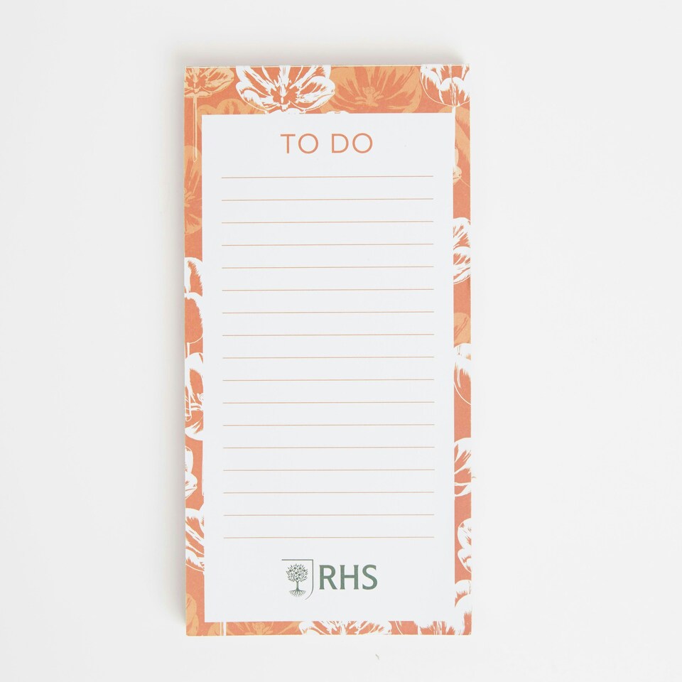 image 1 of RHS Set of Pads 60 Sheets, 75gsm, Bold Florals, Multicoloured, Pack of 3