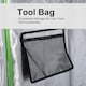 image 5 of Outsunny Mylar Hydroponic Grow Tent w/ Floor Tray for Indoor Plant 80x80x160cm