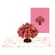 image 1 of Butterfly Canopy Tree 3D Pop Up Fantasy Greeting Card