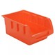 image 4 of Stackable Tool Storage Bins Workshop Garage Modular Organiser & Wall Mounts | Orange | Orange | 8