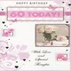 image 1 of Happy Birthday 60th Flower Design Greeting Card