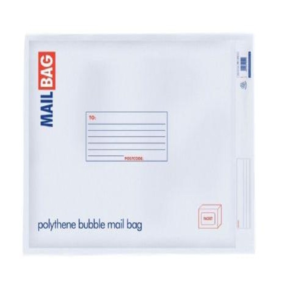 image 1 of Pack of 10 Jumbo Polythene Bubble Mail Bags
