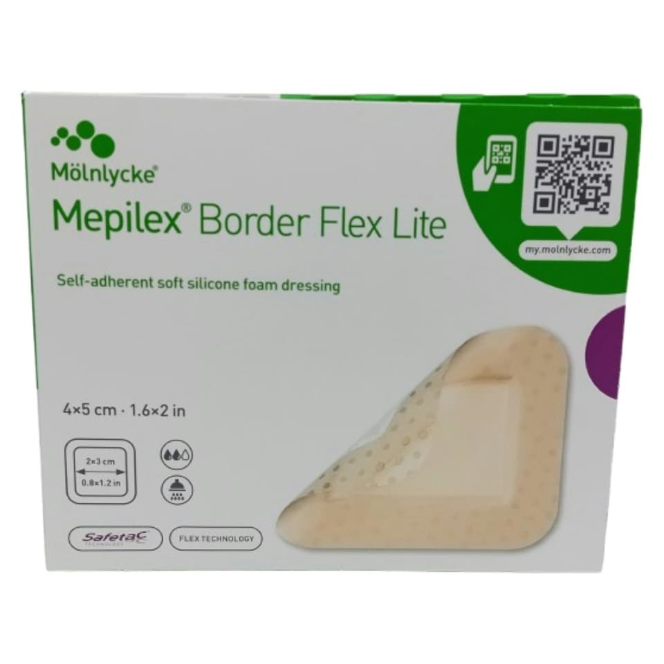 Mepilex Border Flex Lite 4cm x 5cm - Box of 10