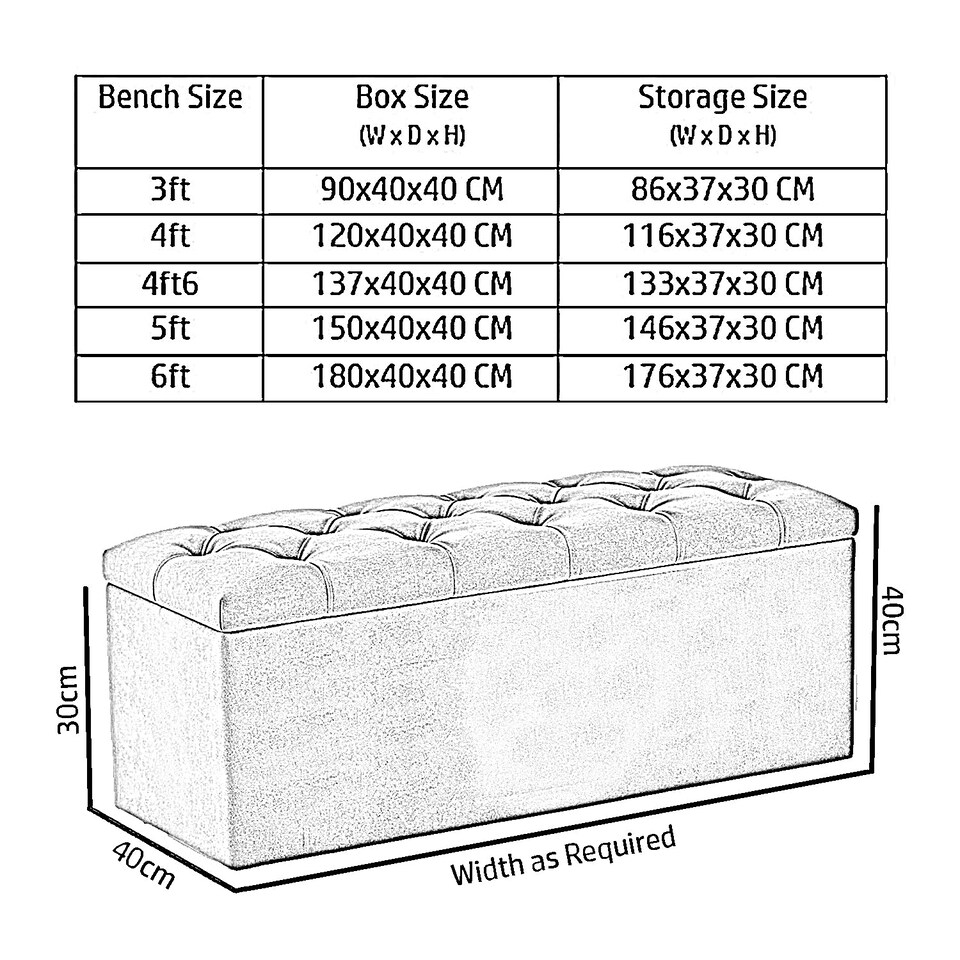 image 1 of 90cm Luna Chesterfield Ottoman Storage Box - Teal Plush Velvet Upholstered Blanket Box