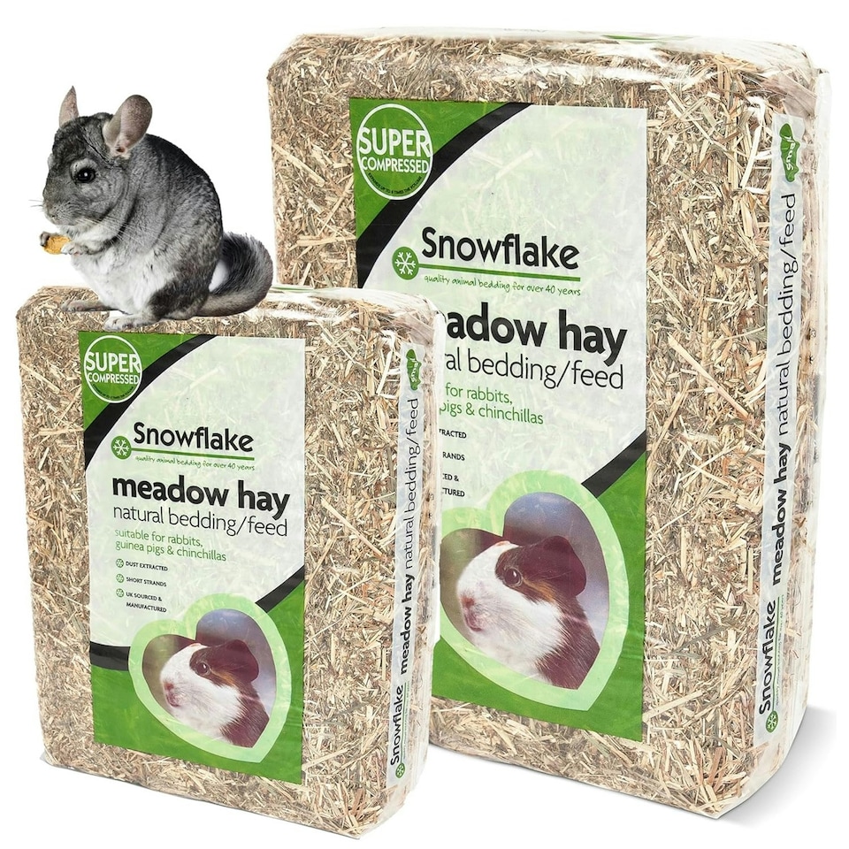 image 1 of 1 Medium 1.5kg Bag Premium Dried Meadow Hay Grass For Small Animals Fresh Natural Feed