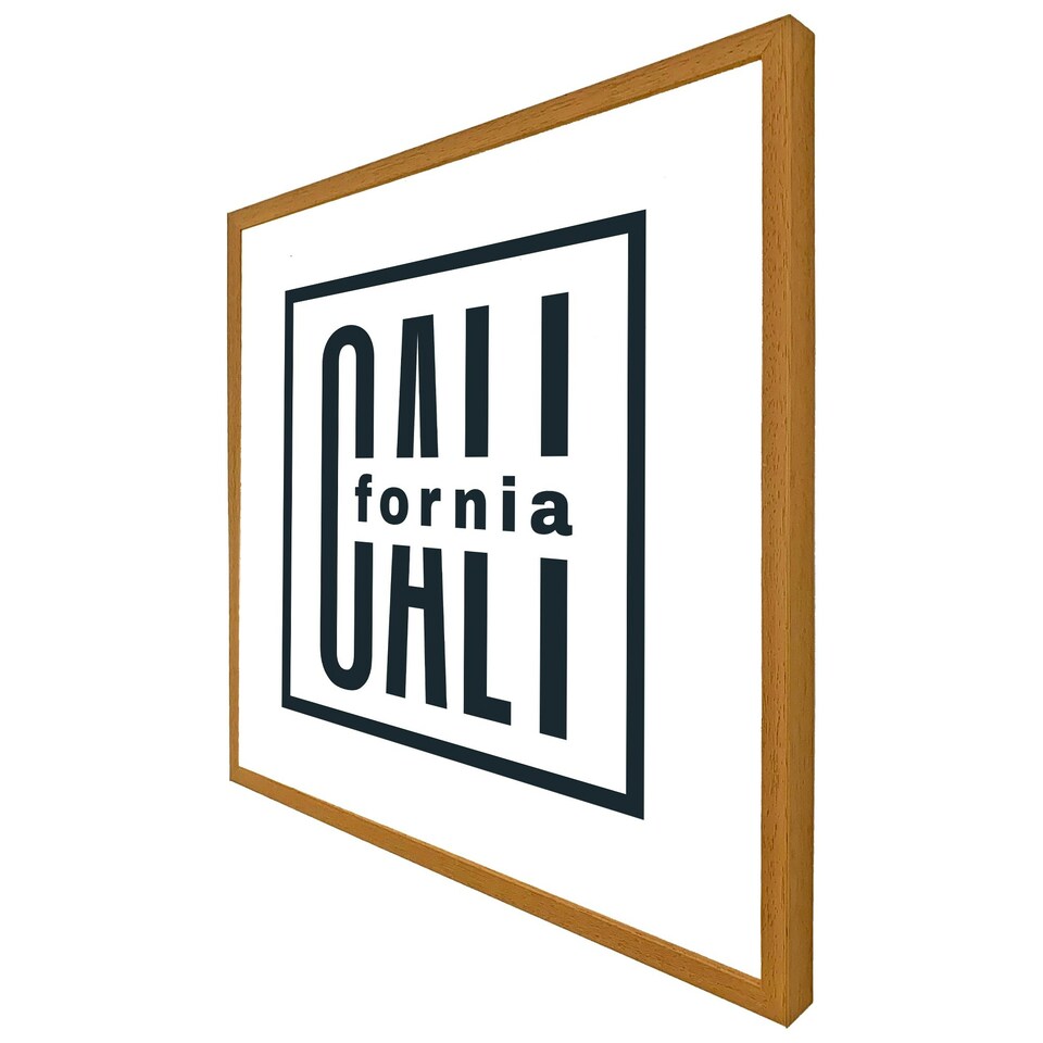 image 1 of California (Picture Frame) Black | M