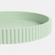 image 3 of OHS Ribbed Round Decorative Tray Table Organiser Countertop Storage