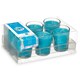 image 3 of Scented Candle Set Acorde 48-E-AR Ocean Glass (12 Units) N/A