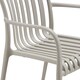 image 8 of Garden Chairs Alcudia - weather-resistant, durable and long-lasting plastic - Set of 6 Brown | Taupe