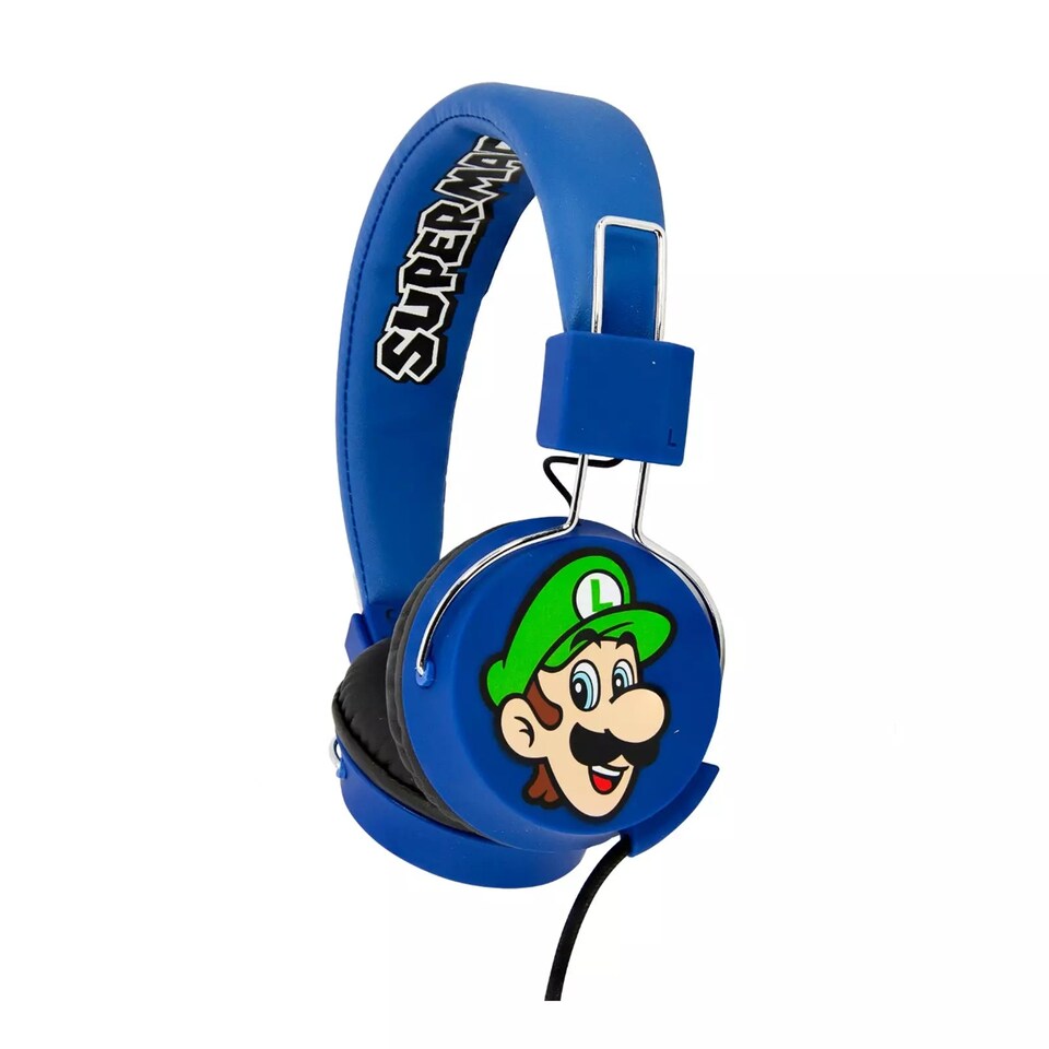 image 1 of Super Mario & Luigi Kid's Wired Headphones