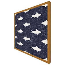 Fish (Picutre Frame) Brown | Oak | M
